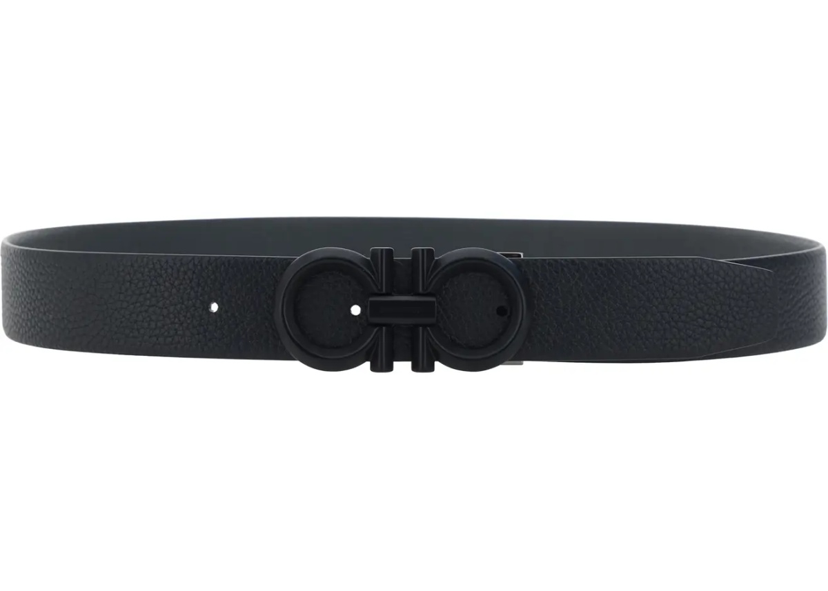 Curea Gancini leather Belt - Img 2