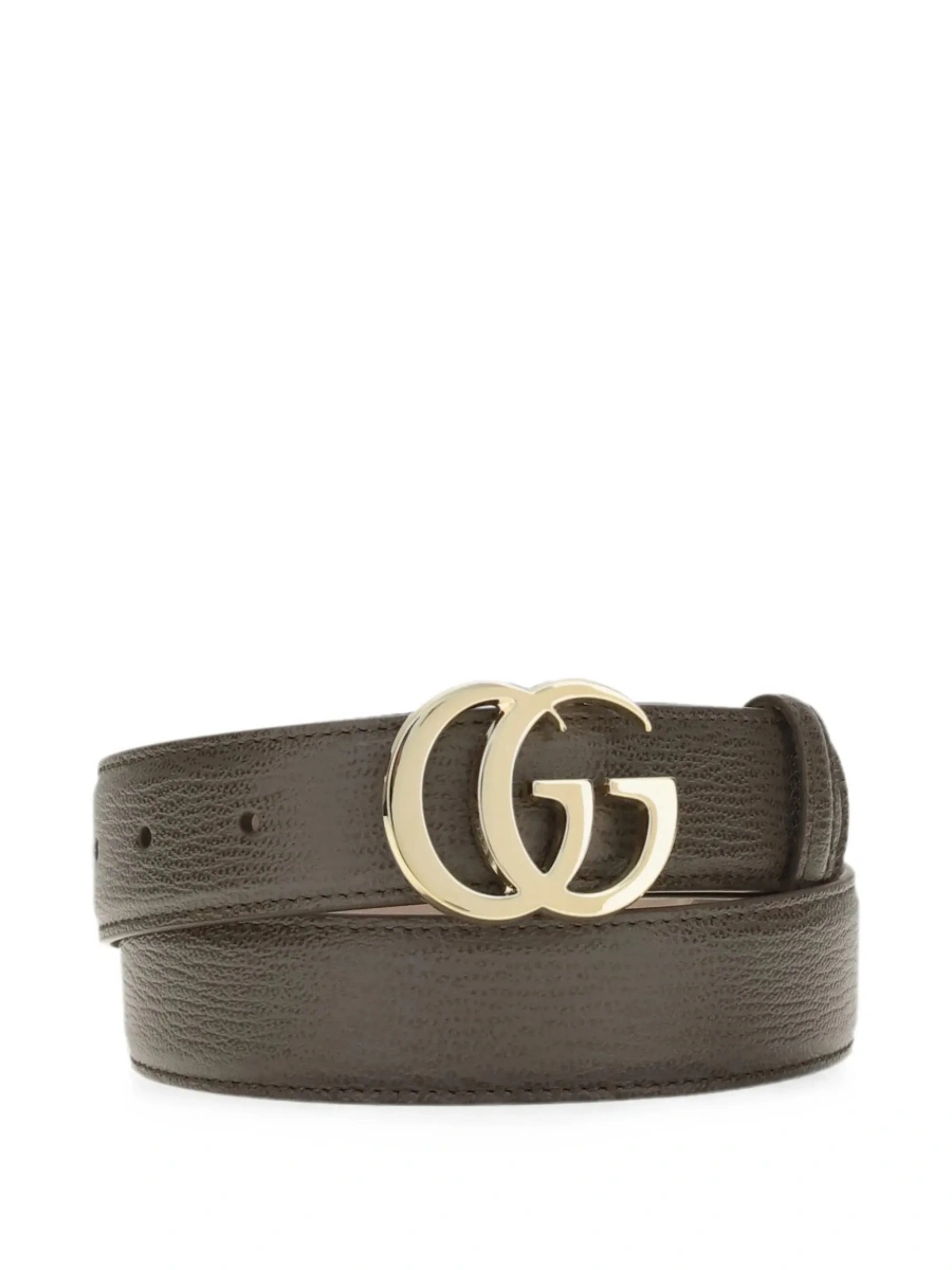 Curea Gucci maro din piele - Img 3