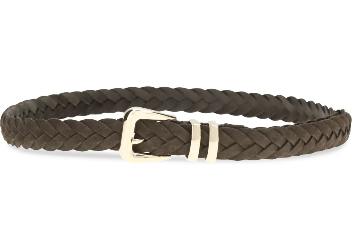 Curea Leather woven Belt - Img 2