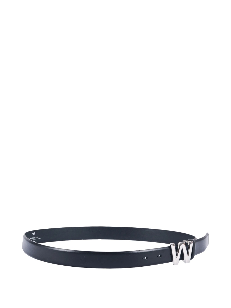 Curea Max Mara neagra din piele - Img 2