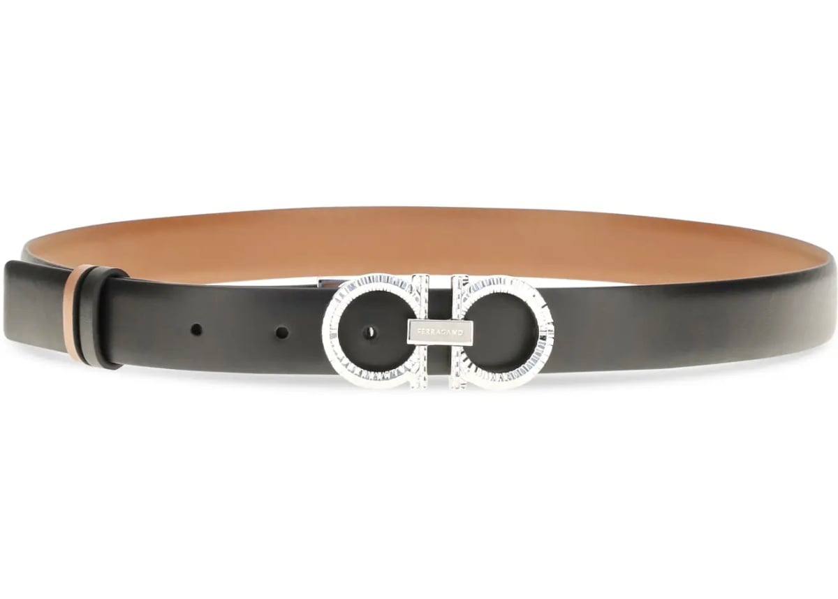 Curea Reversible and adjustable Gancini Belt - Img 2