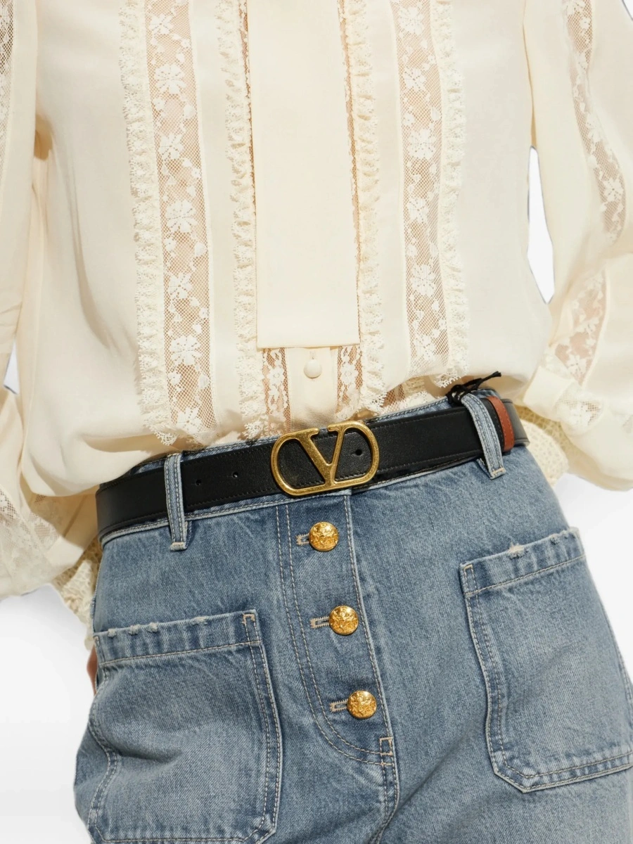 Curea Reversible VLogo Signature Belt - Img 5