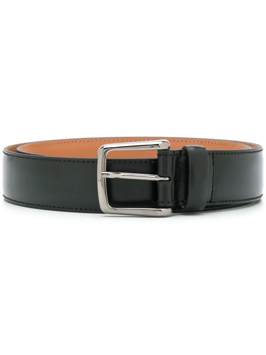 Curea TOD'S neagra din piele - Img 4