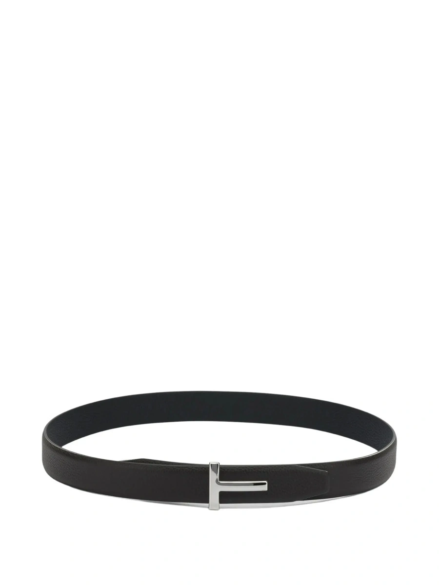 Curea Tom Ford maro din piele - Img 5