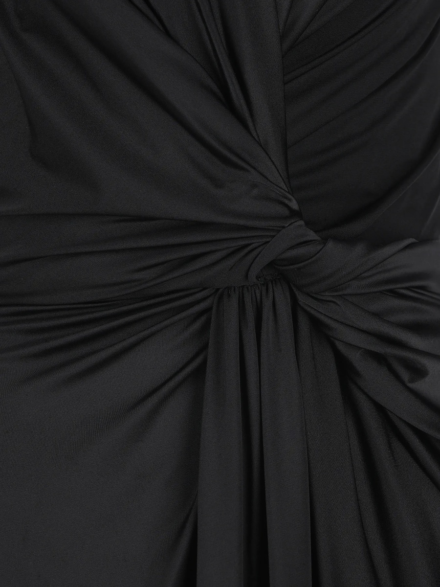Draped midi Dress - Img 3