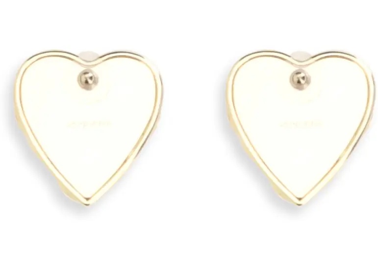 Embellished heart Earrings - Img 2
