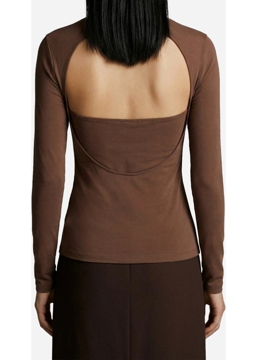 Esarfa Ballerina Scarf Top In Mesh Jersey - Img 2