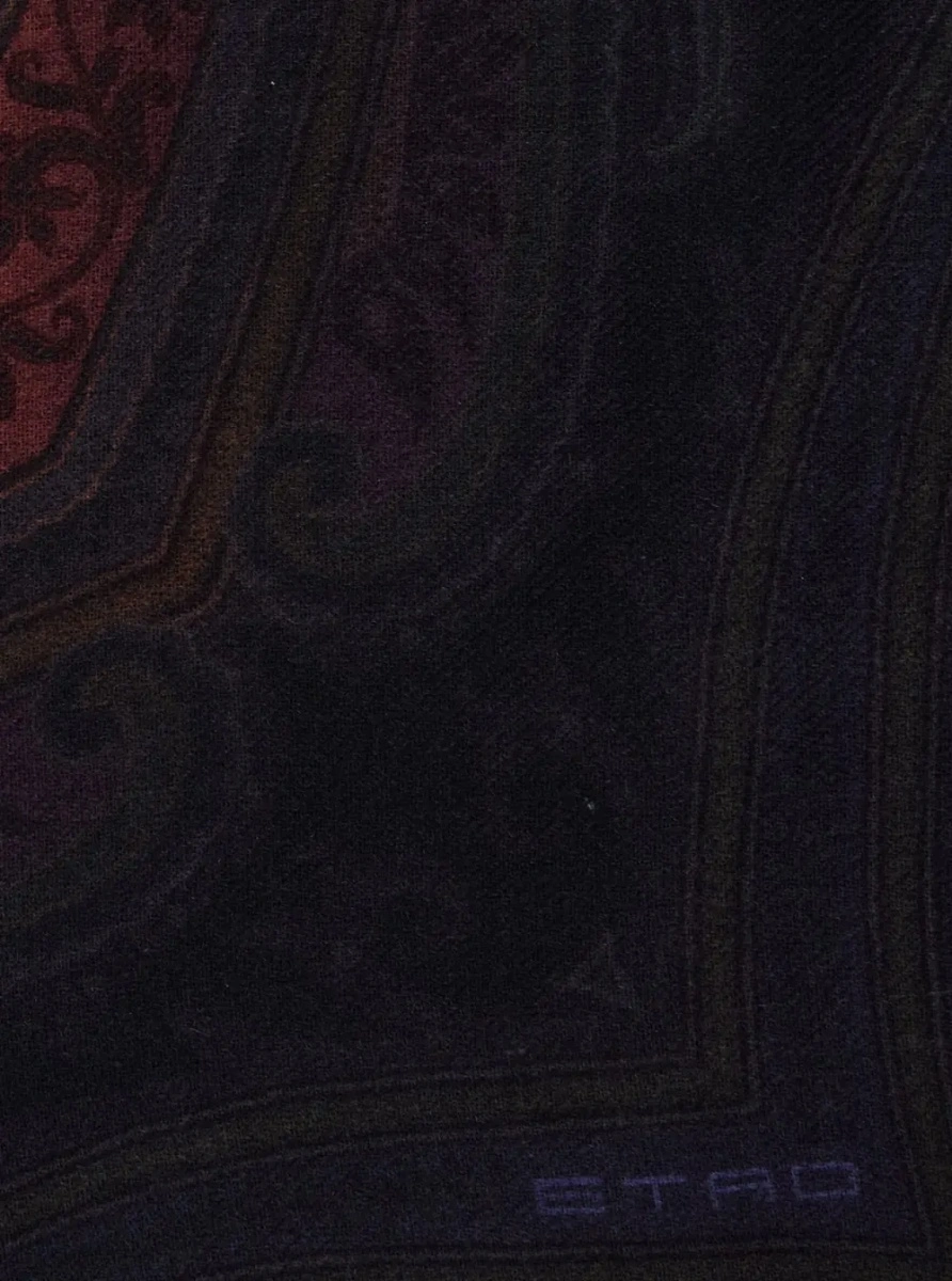 Esarfa ETRO multicolora din modal si casmir 'Aida' - Img 3