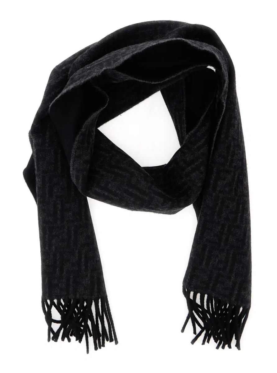 Esarfa FF WOOL CON FRANGE - Img 2