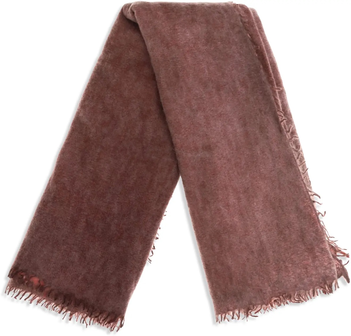 Esarfa Lightweight cashmere Scarf with fringes - Img 2