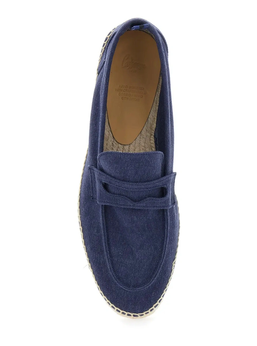 Espadrile CASTAÑER albastre din piele intoarsa 'Nacho' - Img 4