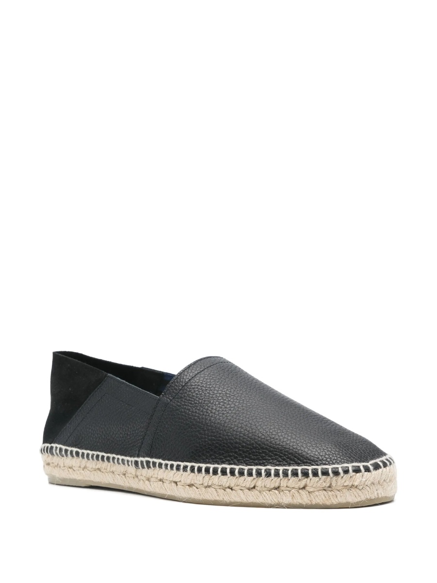 Espadrile CASTAÑER negre din piele - Img 2
