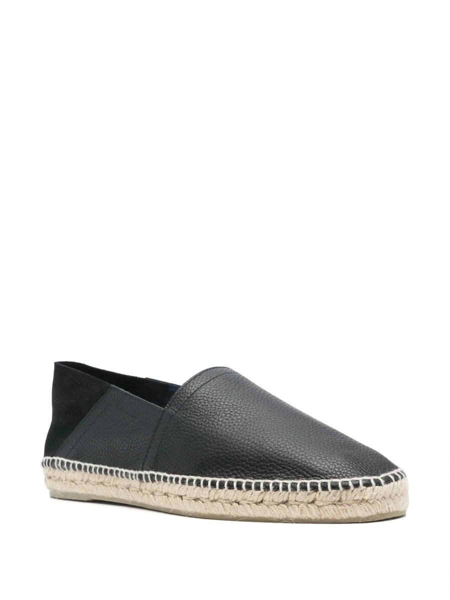 Espadrile CASTAÑER negre din piele - Img 2