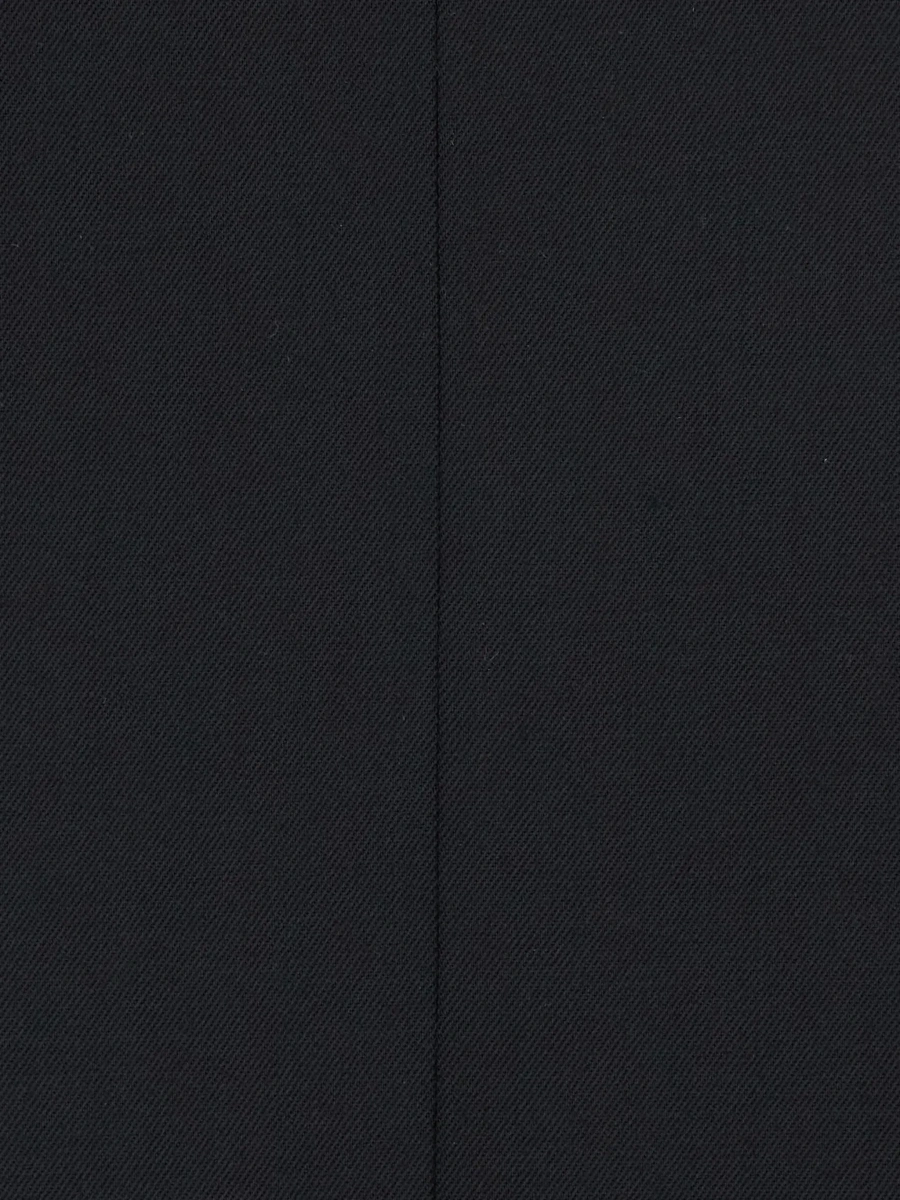 Fusta black Skirt with slit on front and back in Fabric and wool Woman - Img 5
