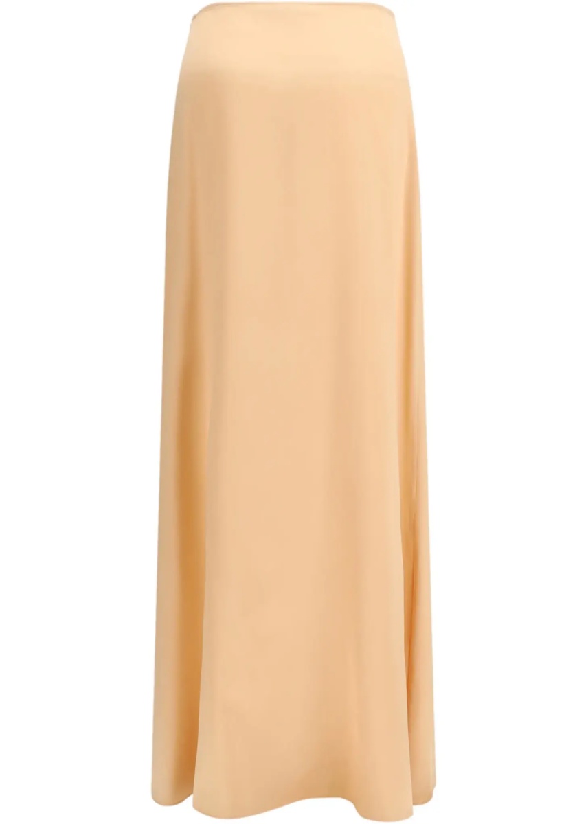 Fusta Classic long silk Skirt - Img 2