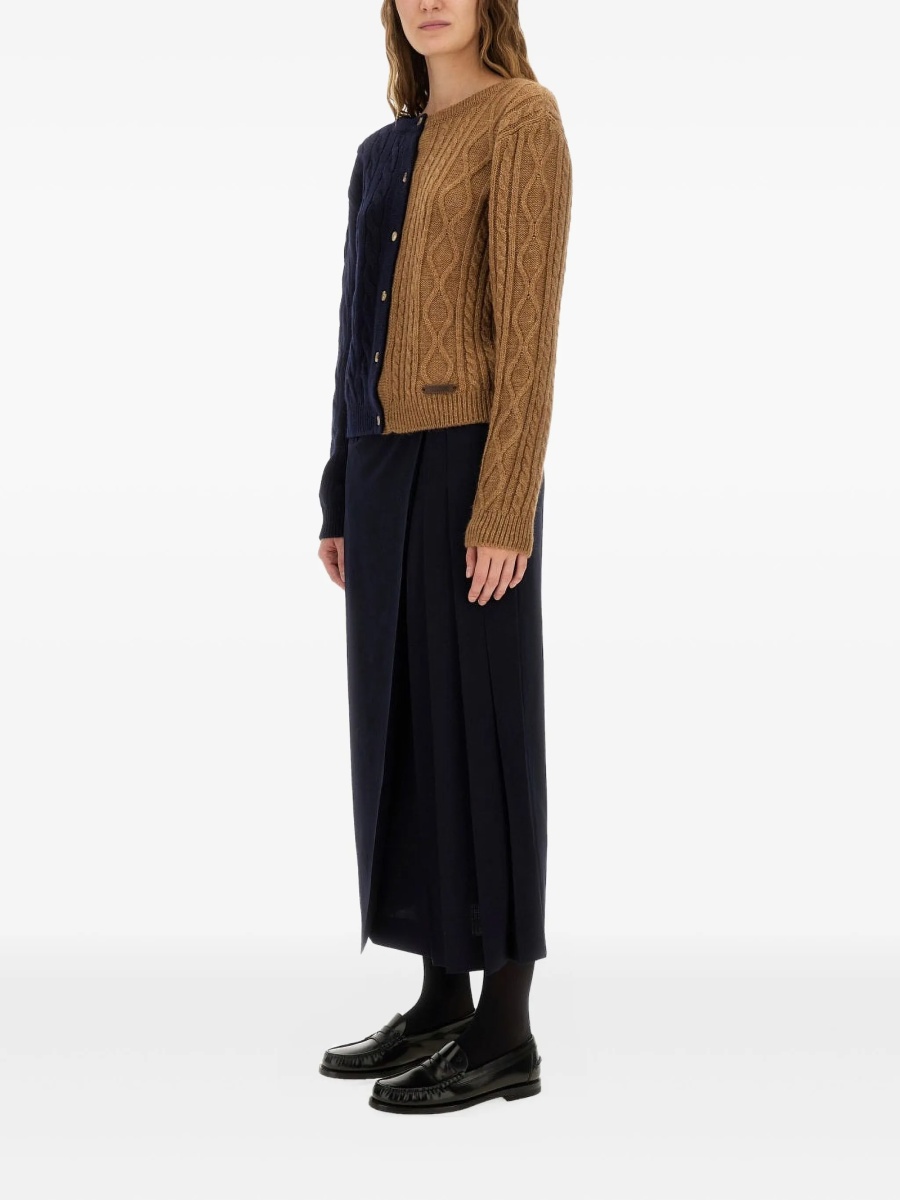 Fusta drepte Moschino albastra - Img 2