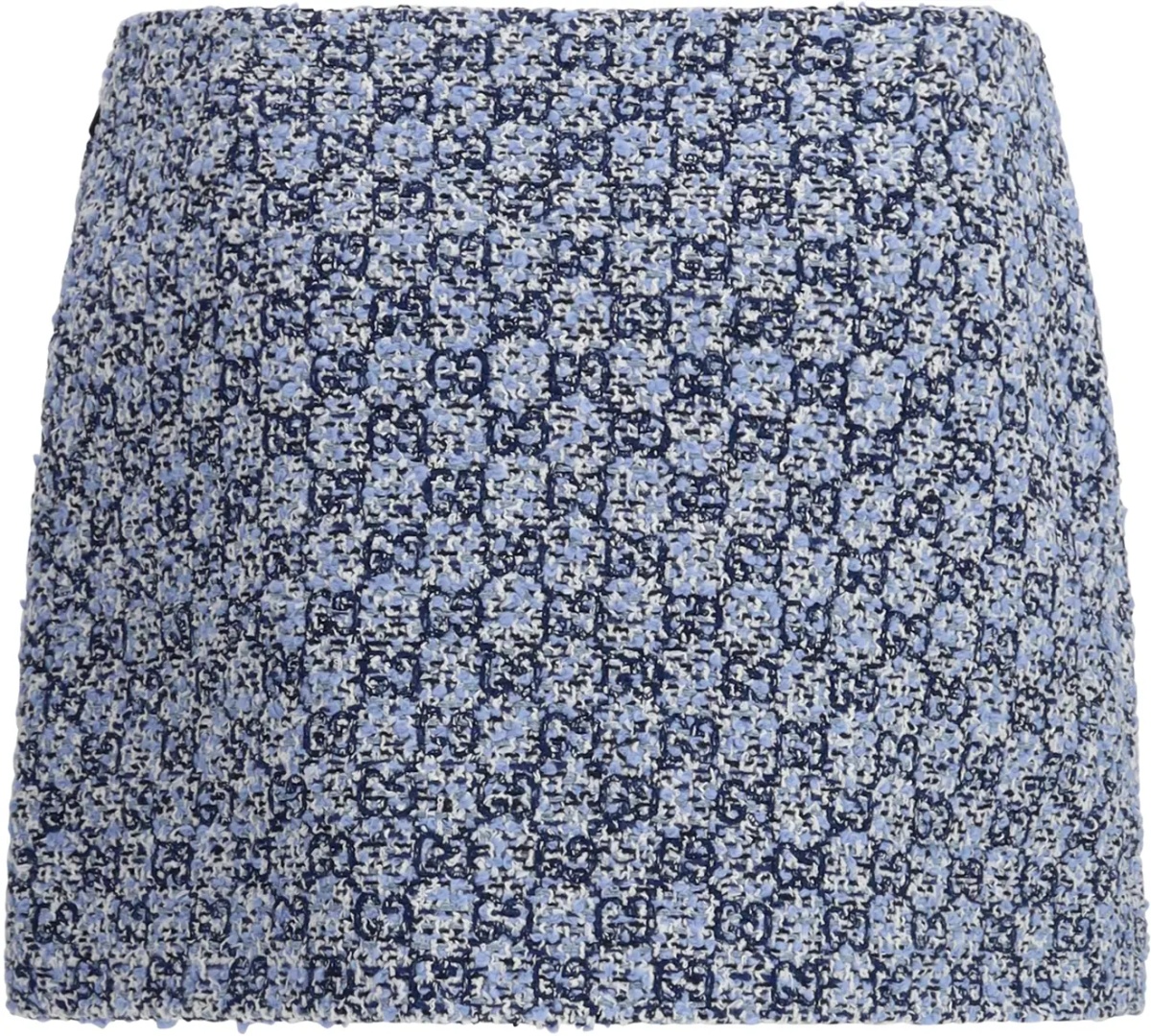 Fusta GG Tweed Skirt - Img 2