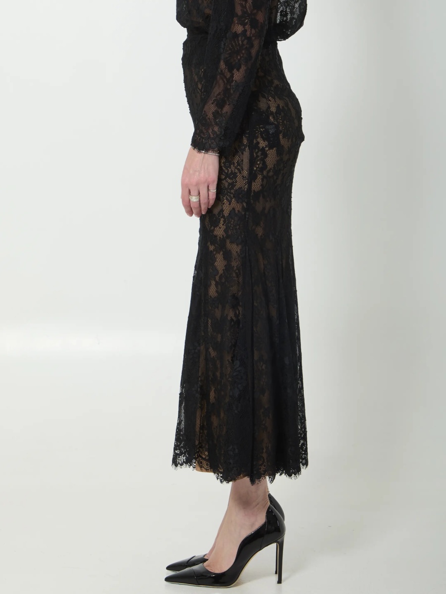 Fusta Lace Midi Skirt - Img 3