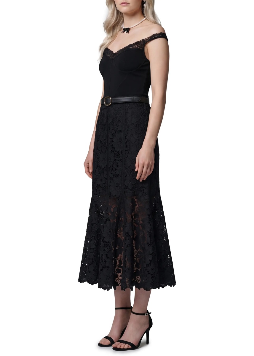 Fusta Lace Midi Skirt - Img 2
