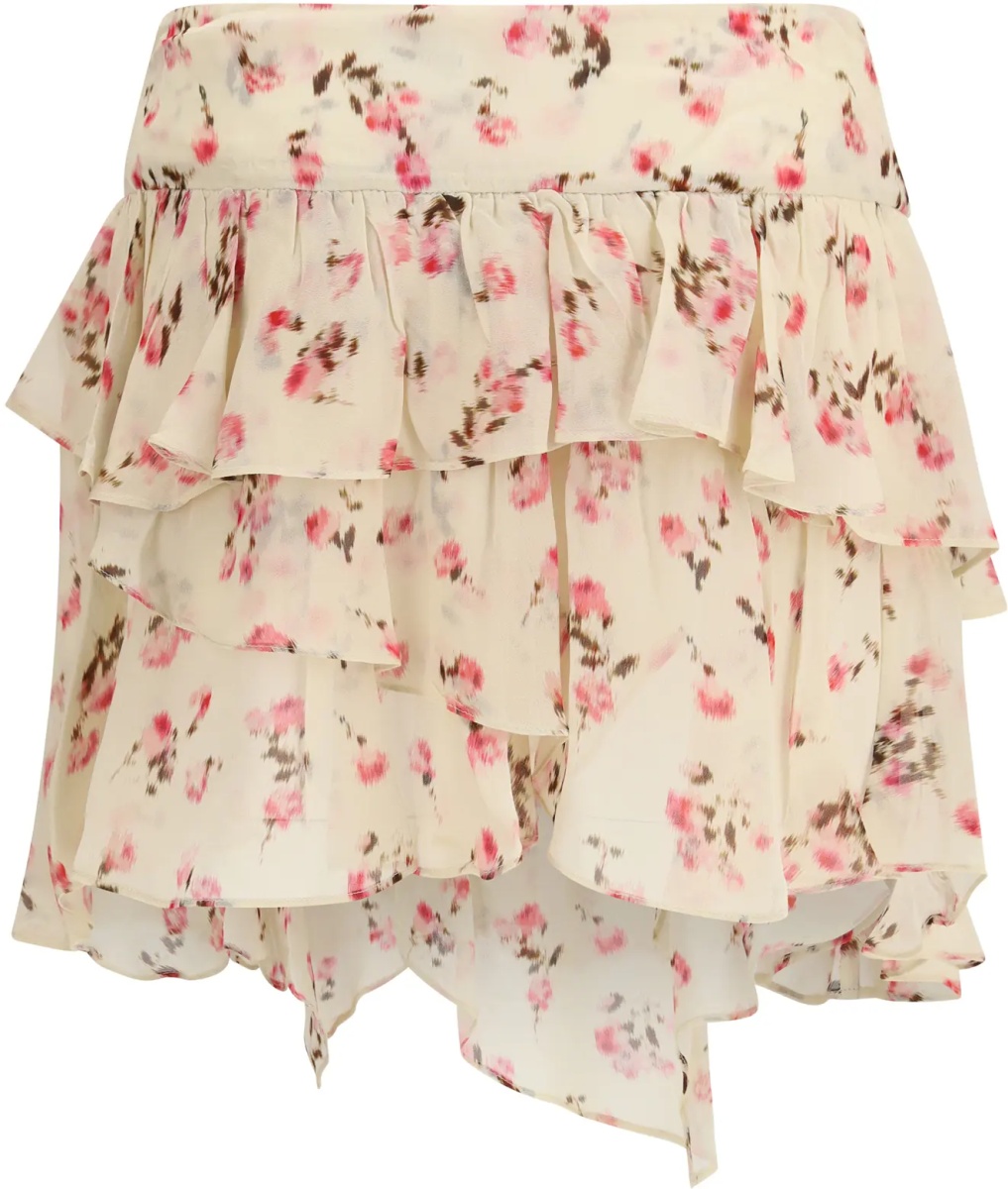 Fusta Lolita flared floral Skirt - Img 2