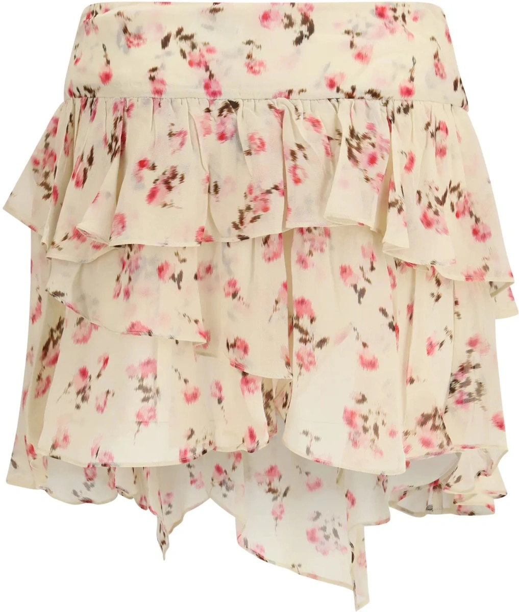 Fusta Lolita flared floral Skirt - Img 2