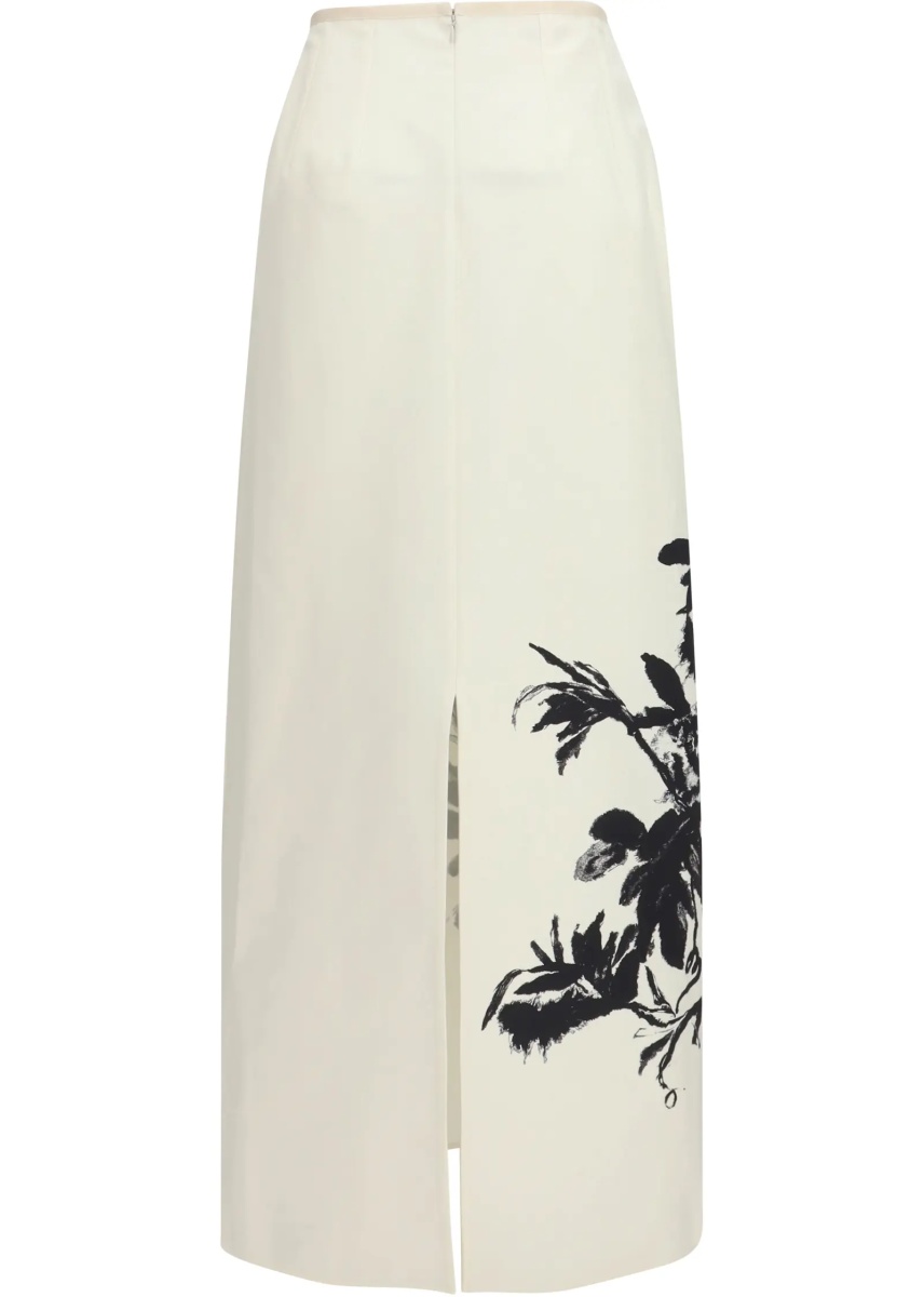 Fusta Long linen and cotton Skirt - Img 2