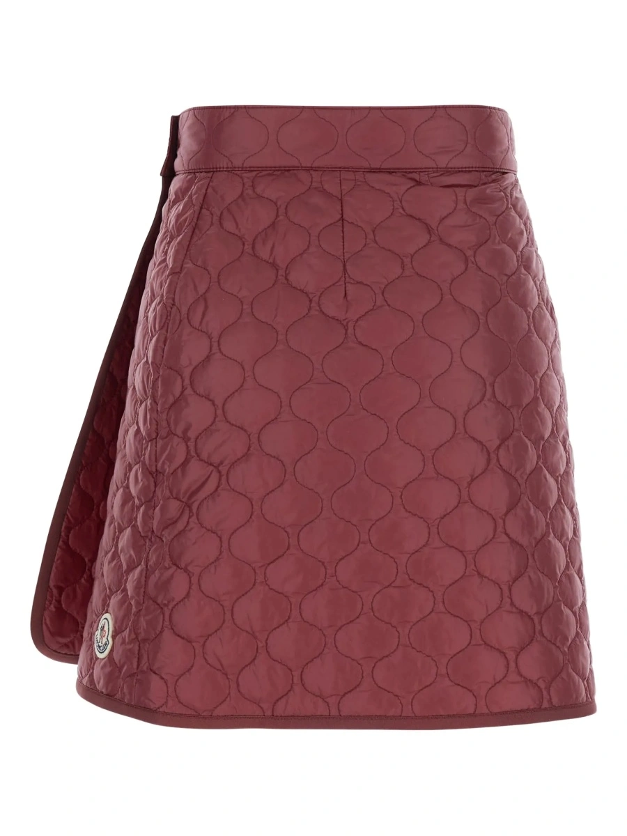 Fusta Moncler mov din material tehnic - Img 5