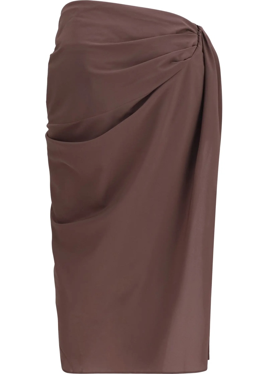 Fusta Pareo Skirt in stretch muslin - Img 2