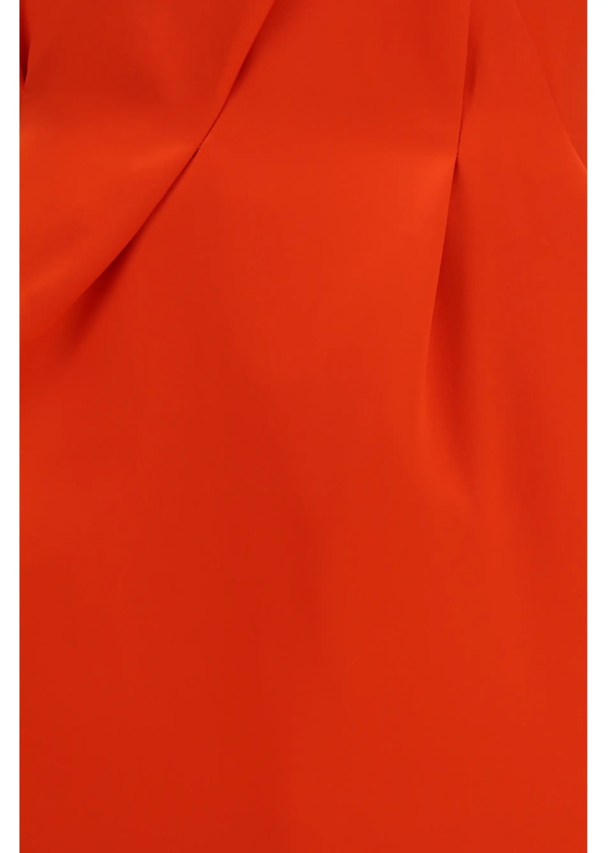 Fusta Silk Mini Skirt with ruffled waist - Img 3