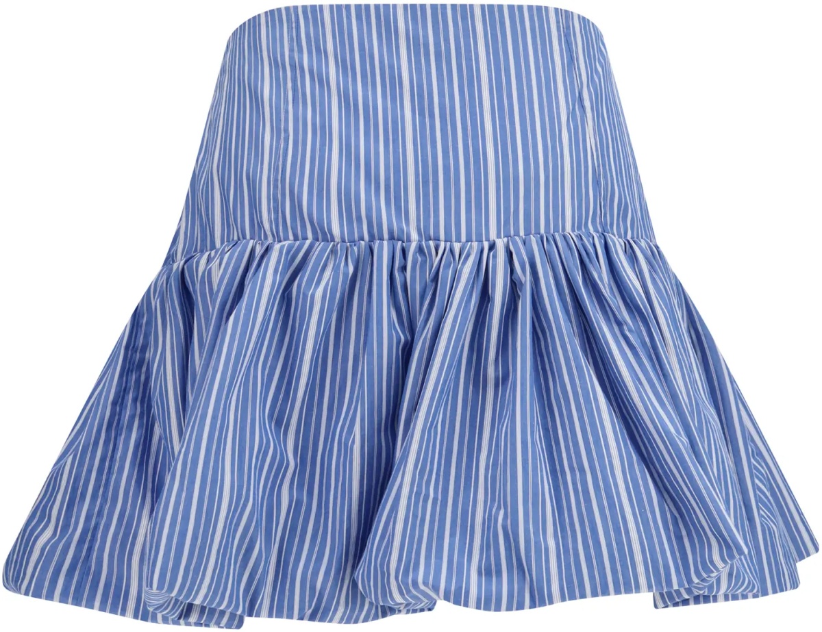 Fusta Striped mini balloon Skirt - Img 2