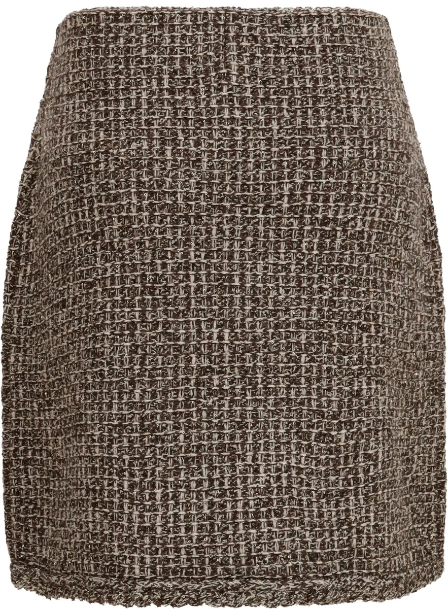 Fusta Tweed Mini Skirt - Img 2