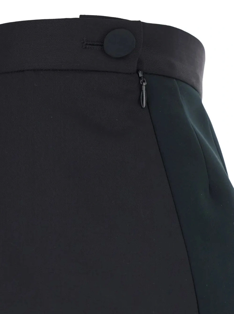 Fusta Vivienne Westwood neagra din lana - Img 3