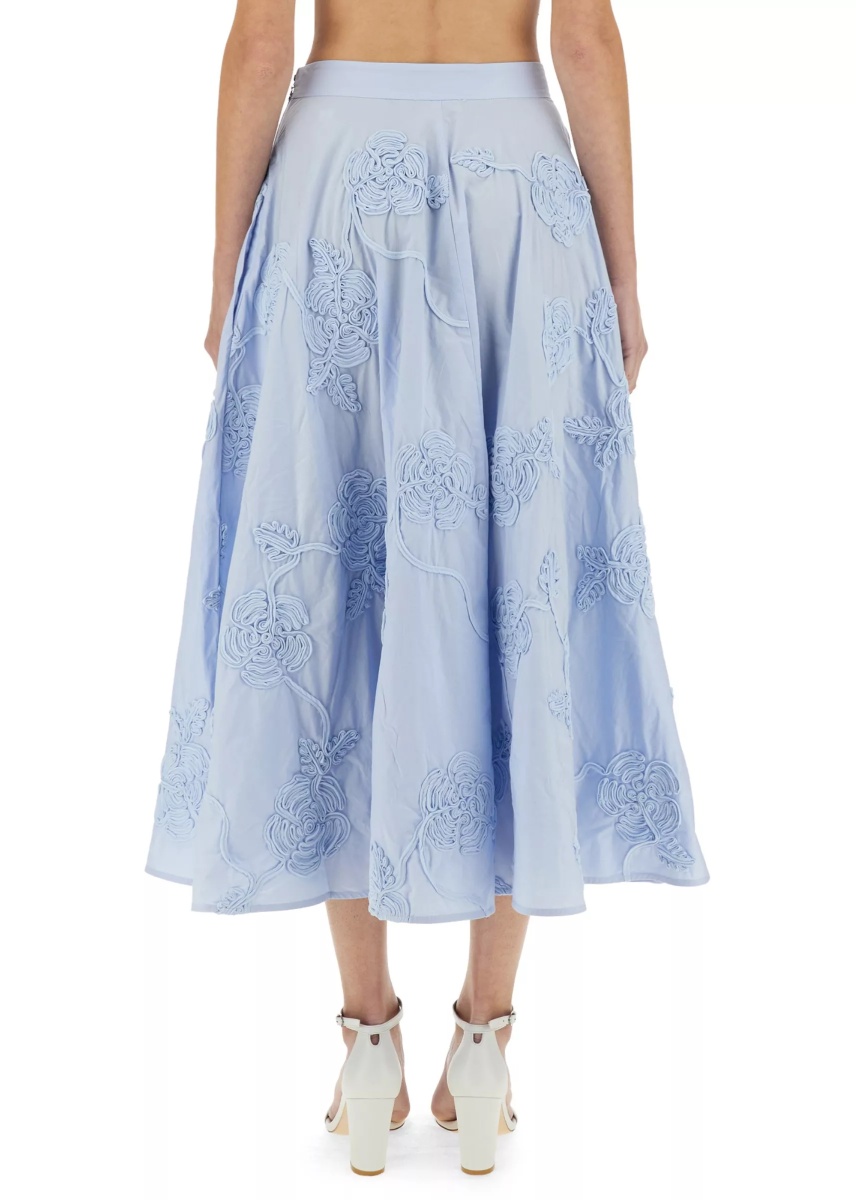 Fuste Floral Maxi Skirt - Img 3