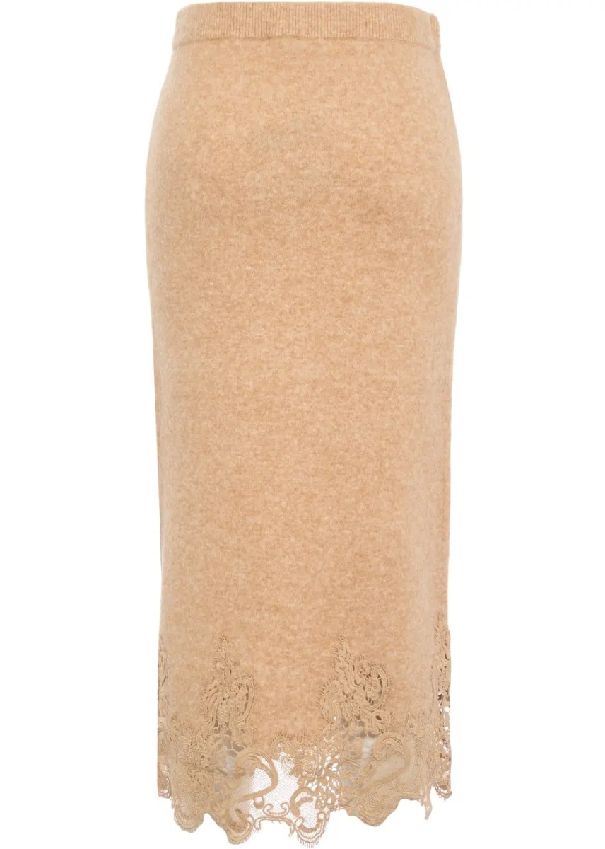 Fuste Midi skirt in wool - Img 4