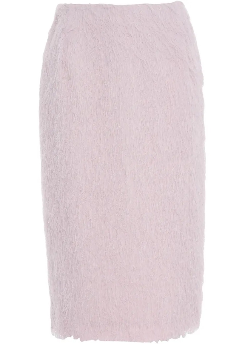 Fuste Midi skirt with fringes - Img 2