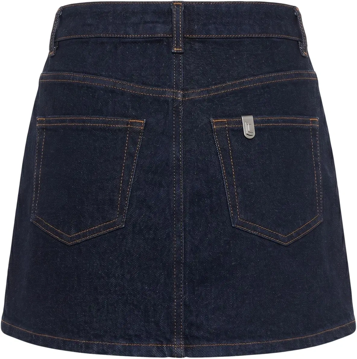 Fuste Mini skirt with offset closure - Img 2