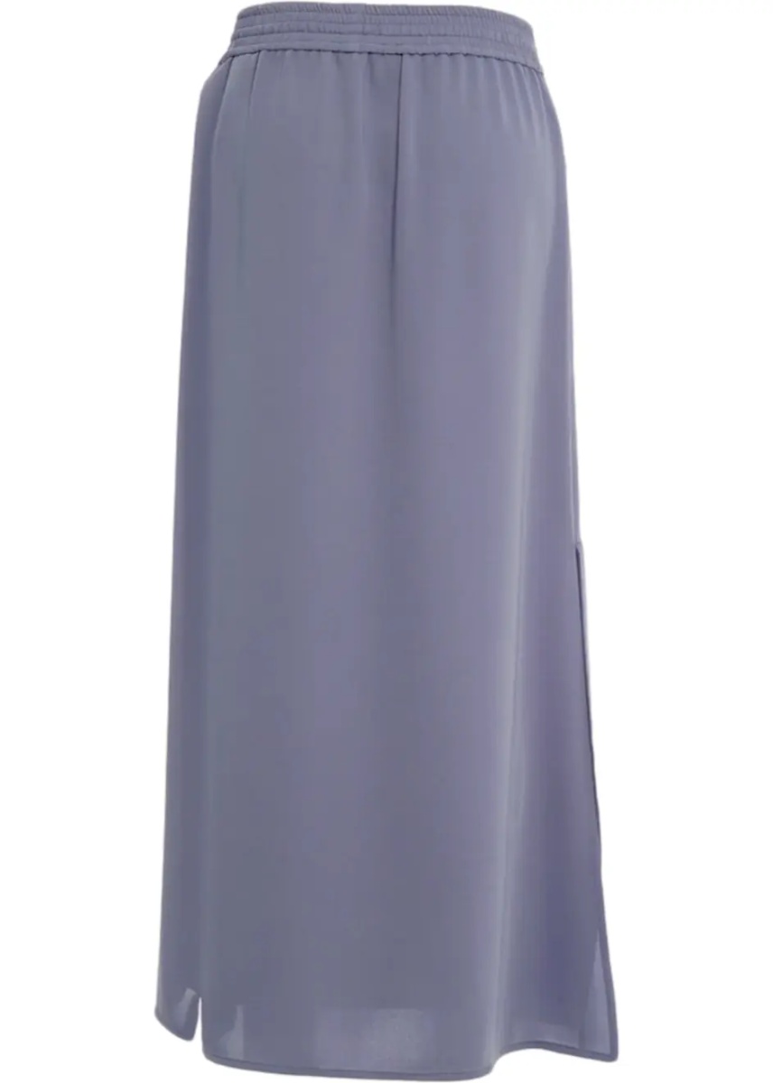 Fuste Satin midi skirt - Img 4