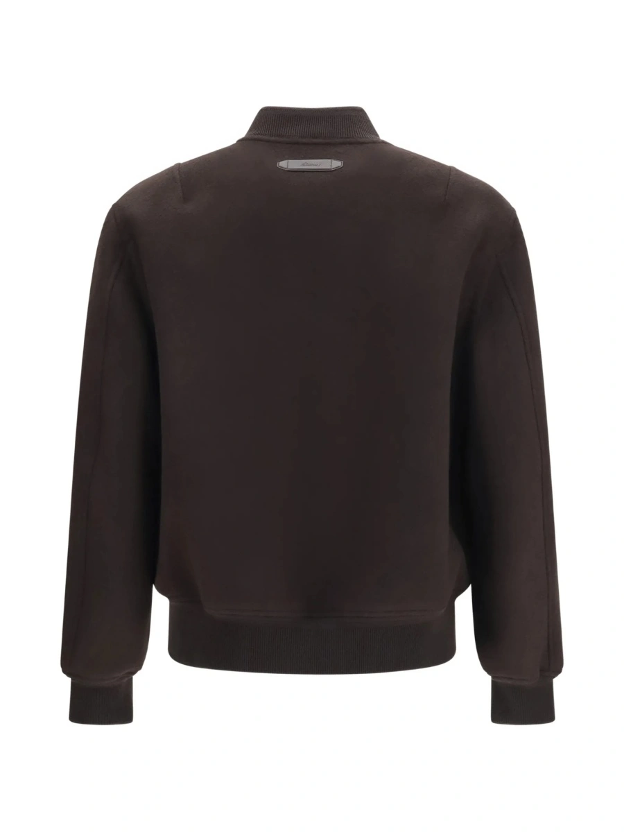 Geaca bomber BRIONI maro - Img 2