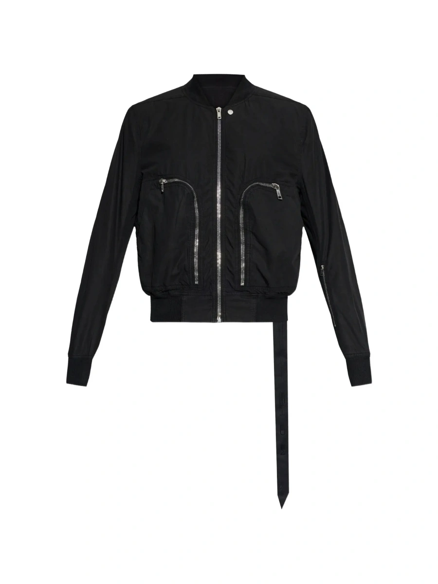 Geaca bomber DRKSHDW neagra din bumbac - Img 8
