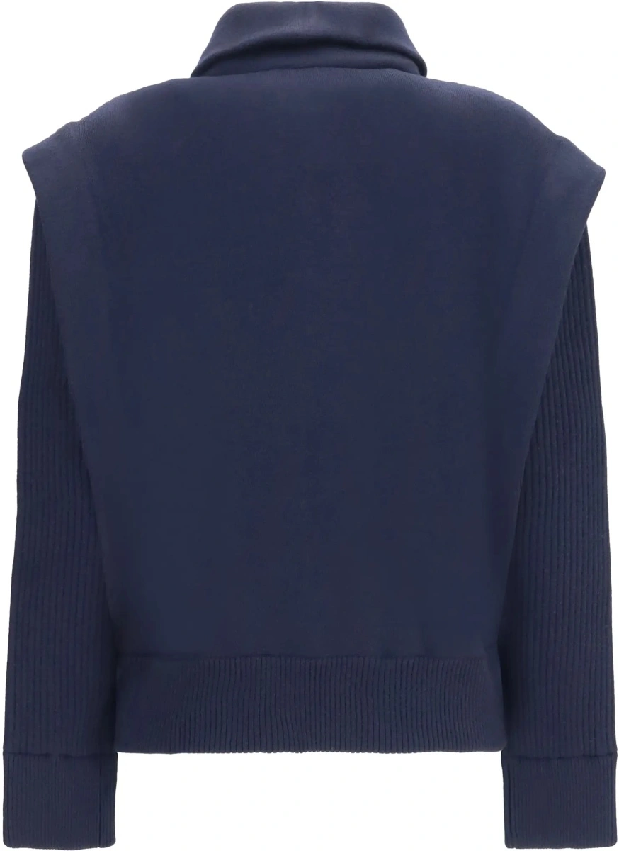 Geaca bomber Giorgio Armani multicolor din lana virgina - Img 2
