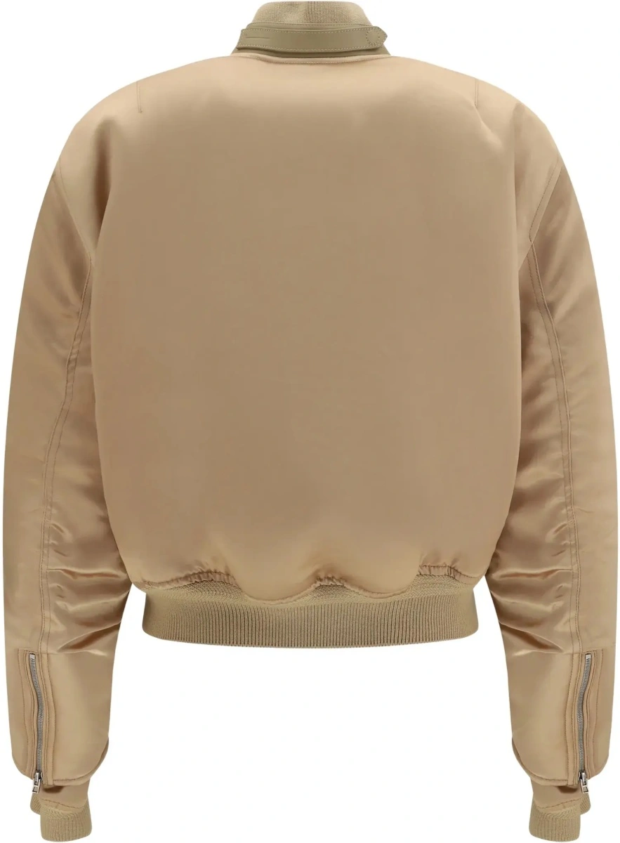 Geaca bomber Tom Ford multicolor din satin - Img 6