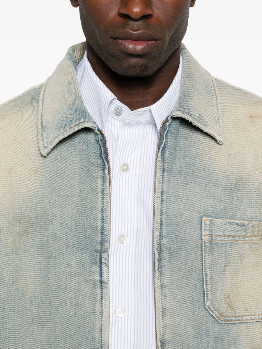 Geaca de blugi Golden Goose albastra - Img 5