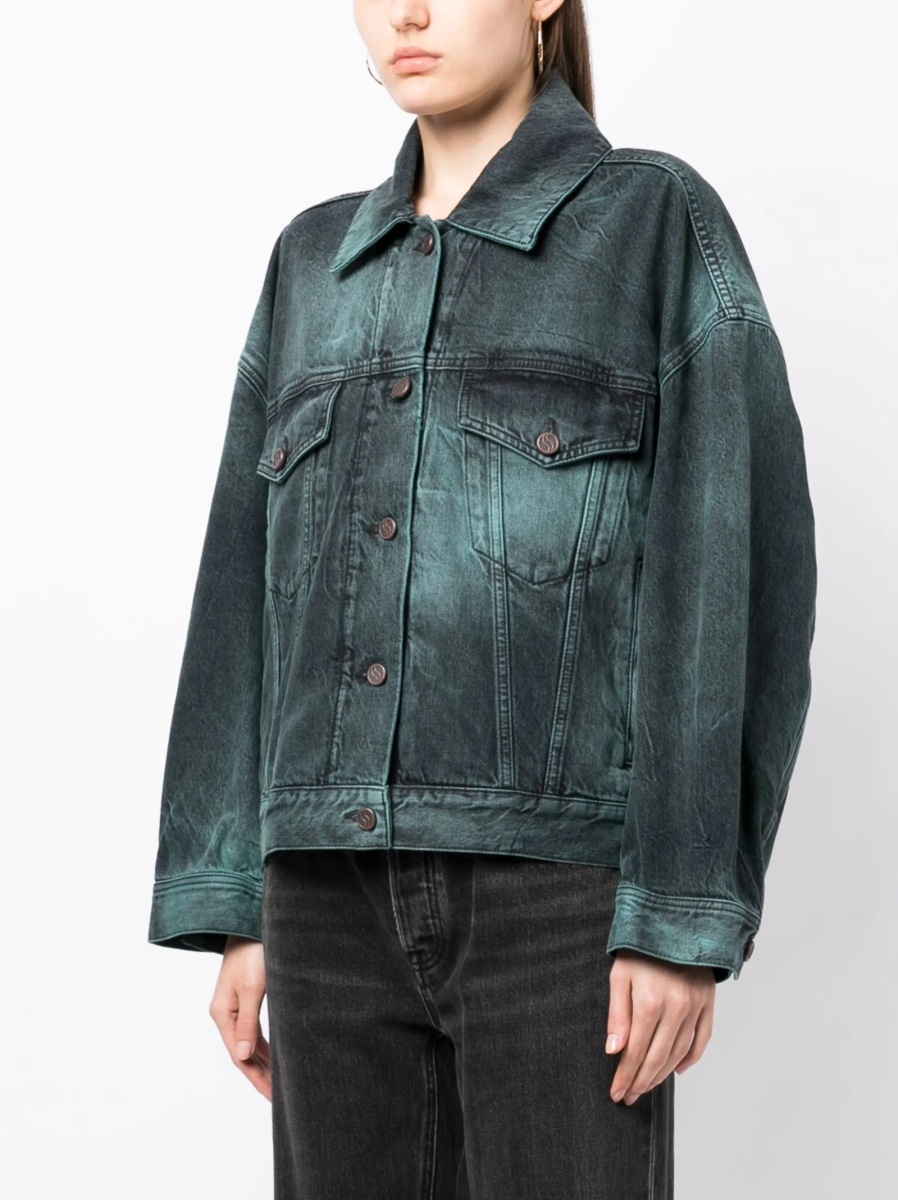 Geaca de blugi Stella McCartney albastra - Img 3