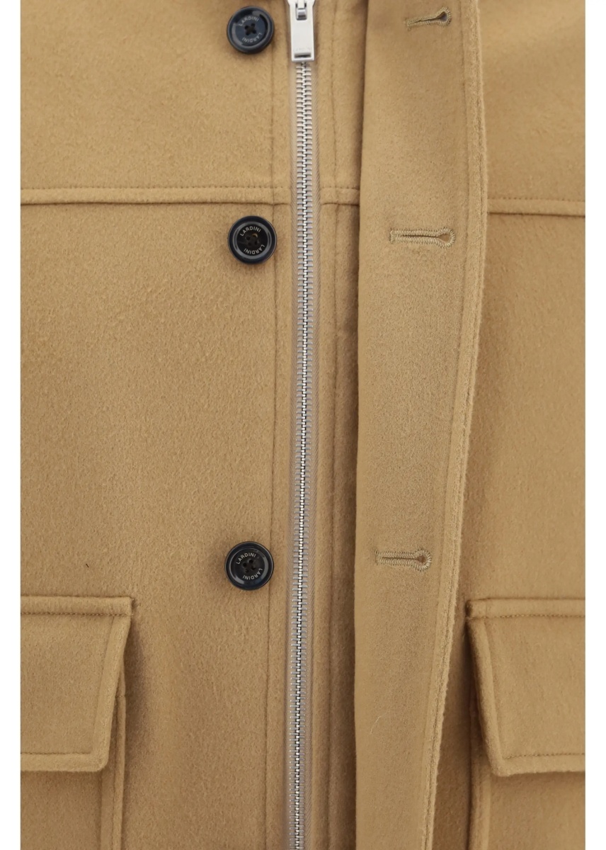 Geaca de Iarna Buttoned Jacket with ribbed trims - Img 3