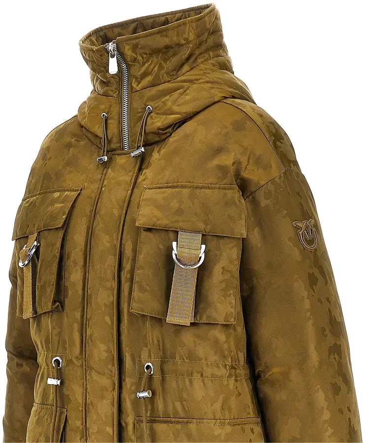 Geaca de Iarna Camouflage technical satin down jacket - Img 2