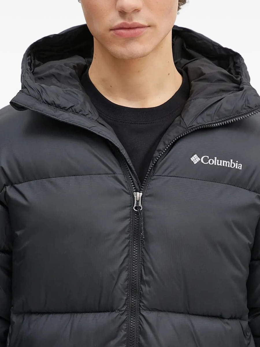Geaca de iarna Columbia neagra din polyester - Img 5