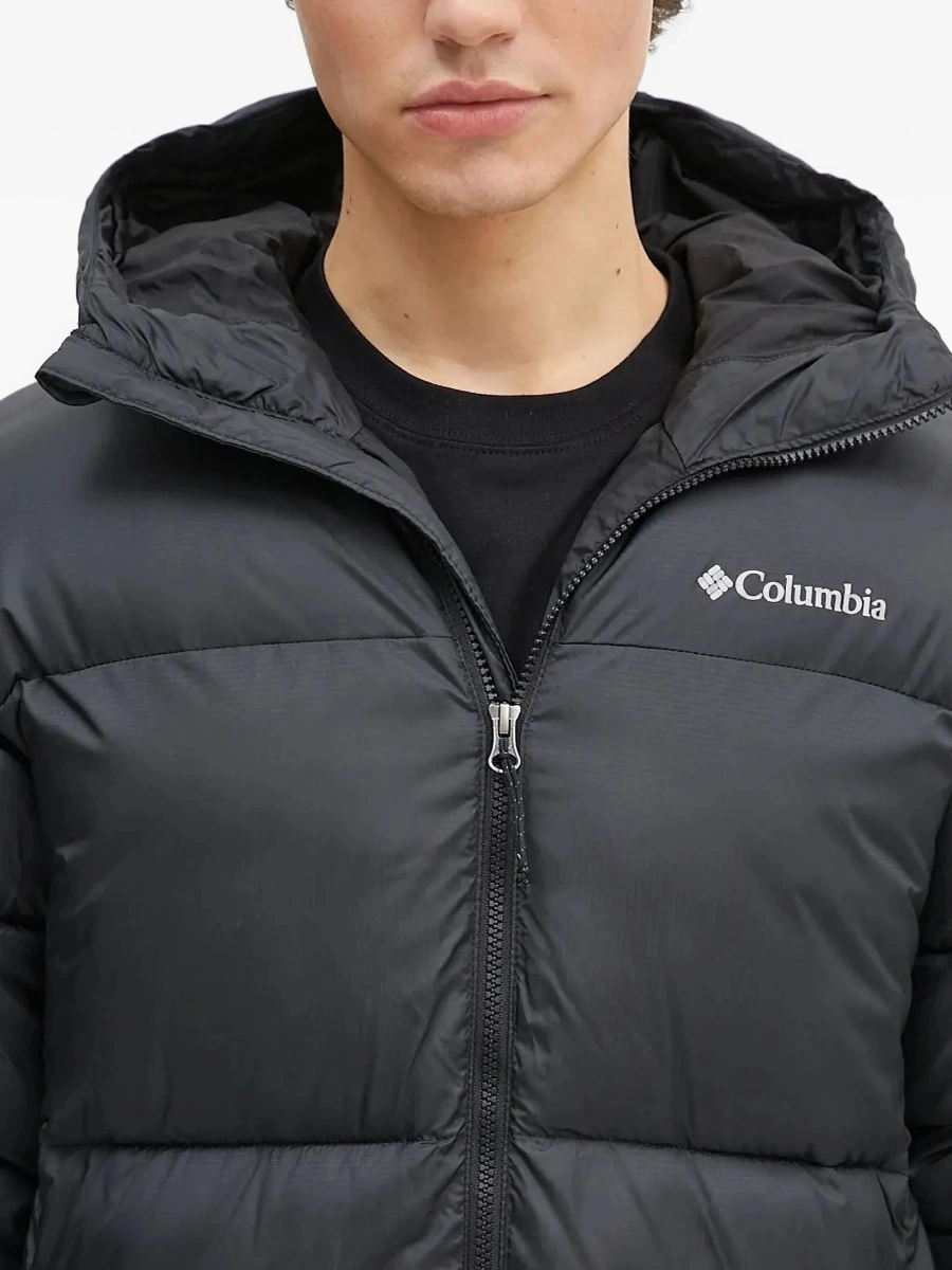 Geaca de iarna Columbia neagra din polyester - Img 5