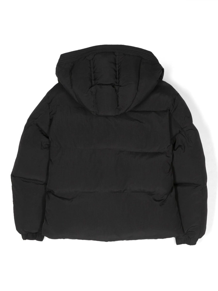 Geaca de iarna Diesel neagra din nylon - Img 2
