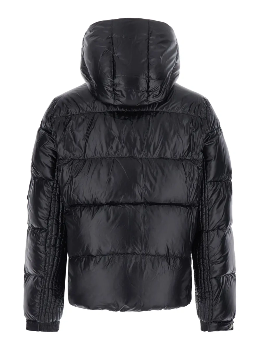 Geaca de Iarna Down jacket BELBO with high collar and long sleeves in Tech Fabric black for men - Img 2