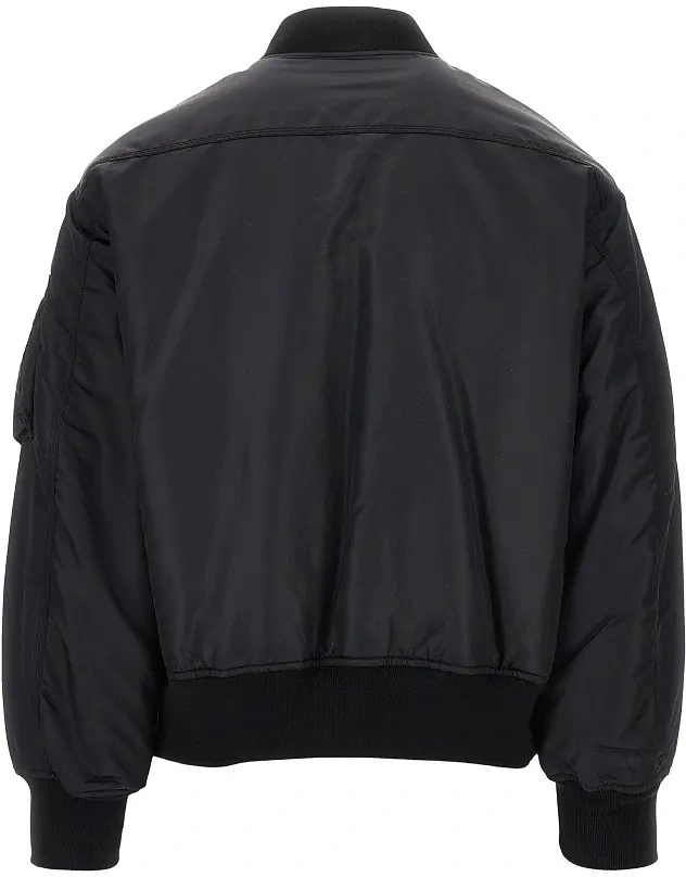Geaca de iarna Emporio Armani neagra din nylon - Img 3